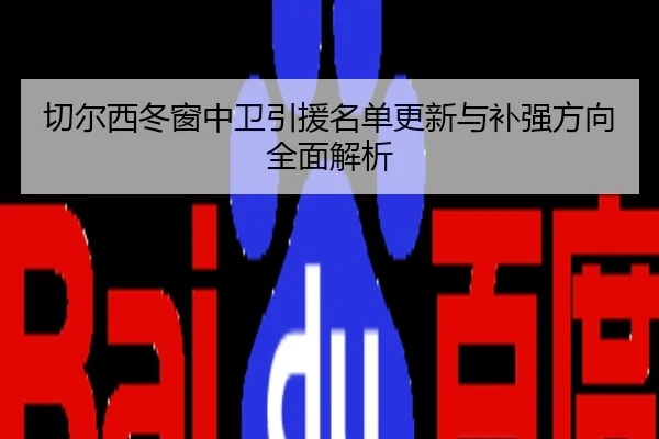 切尔西冬窗中卫引援名单更新与补强方向全面解析
